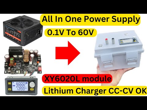 DIY All In One Power Supply 0.1V To 60V XY6020L Module