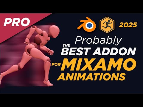 Mixamo Animations in Blender – Mixanimo PRO Addon 2025 (Combine, Merge, Loop Animations)