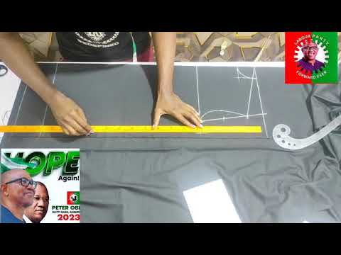 How to cut/draft a basic senator Top.