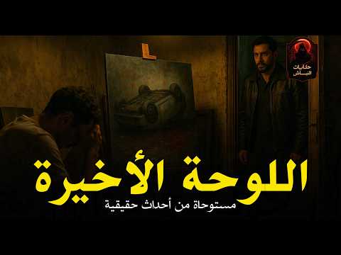 حادثة مرعبة تحدث لرسام شاب والغريب إنه رسم تفاصيلها كامله قبلها بأيام والسبب مرعب! | حكايات النباش