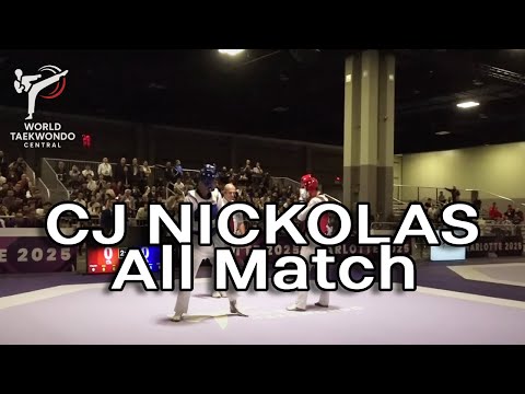 CJ Nickolas -80KG, World Taekwondo Grand Prix Challenge | All Fights