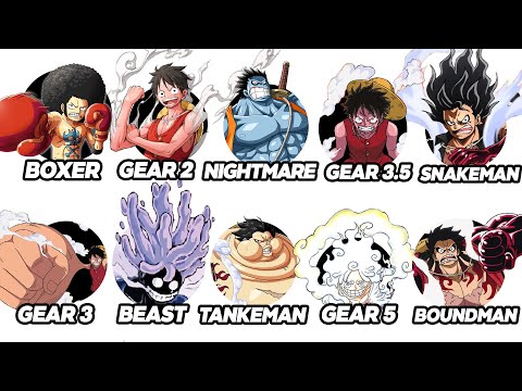 Every Luffy Form Explained