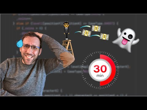 30 minutes de code intensif pour créer un jeu de chasse aux monstres!