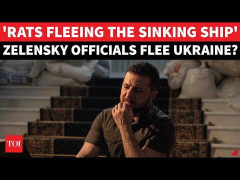 'Rats Flee Sinking Ship': Russia Closes In, Ukrainian Officials Run Abroad As Zelensky Faces Defeat?