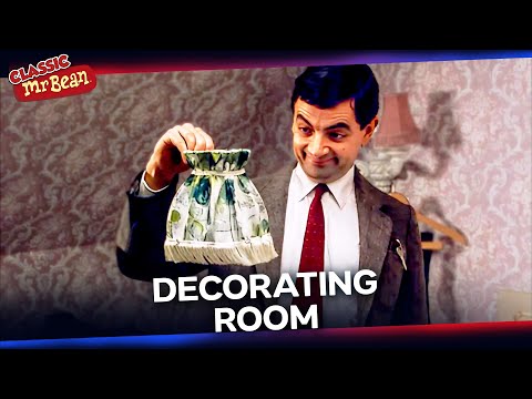 Interior Designer Bean at Work | Classic Mr Bean