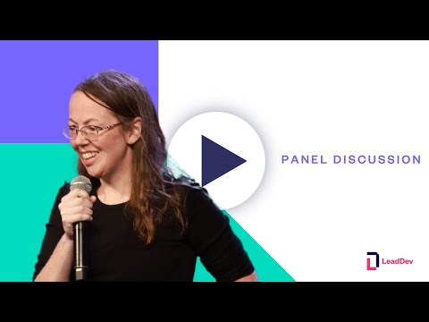 Technical leadership and glue work - Tanya Reilly | #LeadDevNewYork