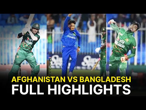 Full Highlights | Afghanistan vs Bangladesh | 2nd ODI, 2024 | 3A1K