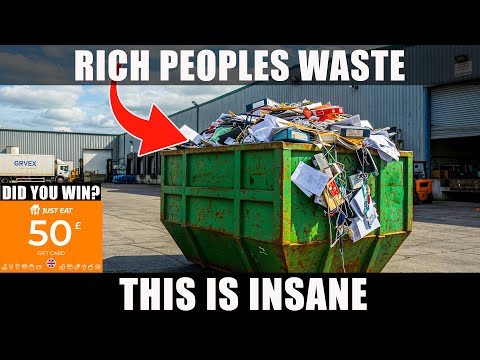 RICH PEOPLES WASTE!😲[UNEXPECTED JACKPOT FIND]😲, DUMPSTER DIVING UK