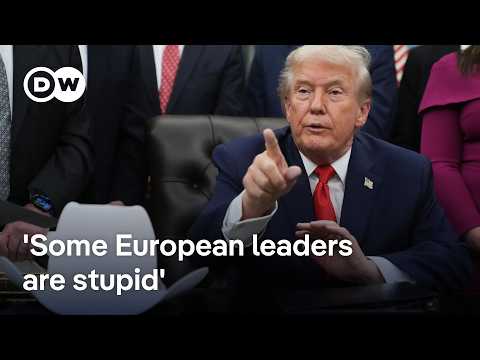Has Europe got any influence over President Trump? | DW News