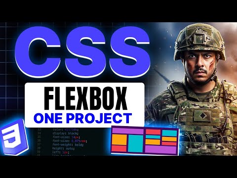 Flexbox in CSS| One Project | CSS Full course #04