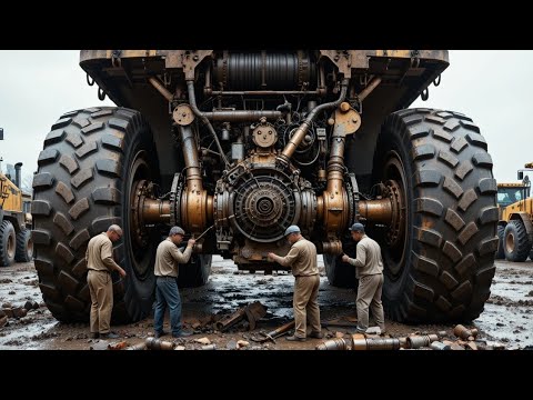 From Broken to Brand New – Caterpillar Gear Repair Like Never Before! 😱