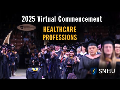 Virtual Commencement: Healthcare Professions Programs, Saturday, Dec 13 at 3pm ET