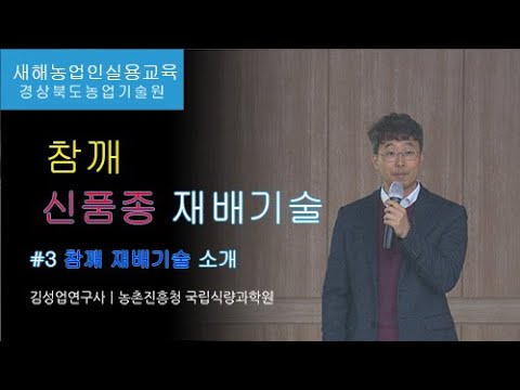 New Sesame Varieties Cultivation Technology - 3. Introduction to Sesame Cultivation Technology