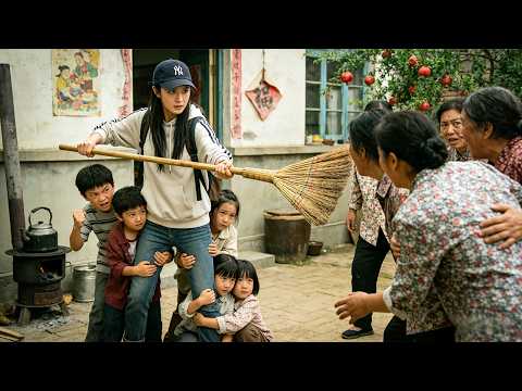 College student transmigrated as 80s villainess!🤯—protects 5 cuties, kicks evil kin!😠#shortdrama