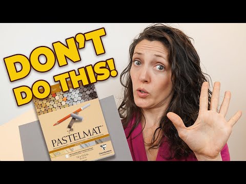 STOP! 10 Pastelmat Mistakes to Avoid (Improve your Pastelmat + Colored Pencil Artwork)