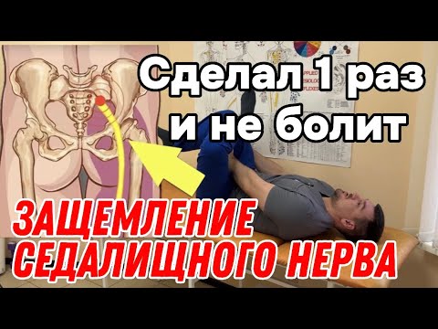Sciatica. Inflammation. Piriformis Syndrome. How to quickly relax and relieve pain.