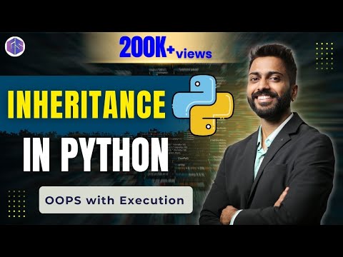 Lec-59: Inheritance👨‍👧‍👦 in OOPS with Execution | Complete Inheritance Concept in Python 🐍