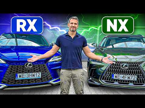 Czy warto dopłacić do Lexusa? Porównanie RAV4 vs NX vs RX (plug-iny) 