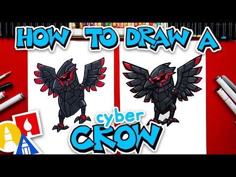 How To Draw A Cyber Crow