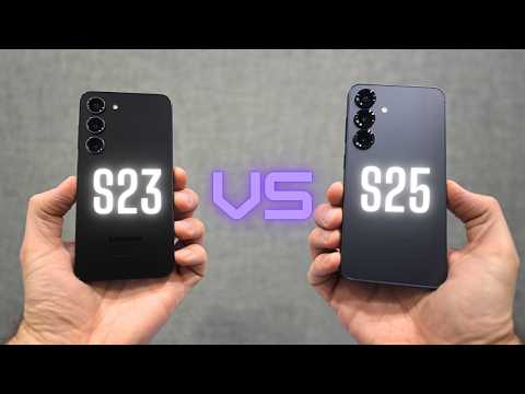 How long can Samsung keep doing this? Galaxy S23 vs. S25 phone comparison