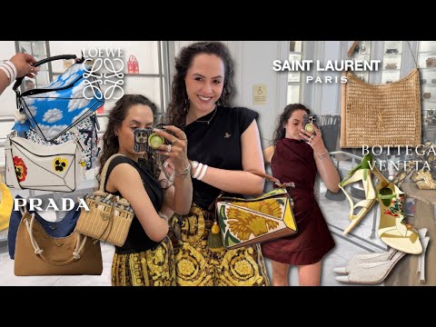 *LOEWE LIMITED EDITION* Luxury Shopping Vlog 2025 ft. YSL, Prada etc.