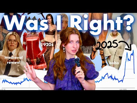Did my 2025 Trend Predictions Come True? | reviewing last year's trend predictions