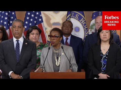 BREAKING NEWS: Dem Caucus Leaders Hold Press Briefing About Trump Response To L.A. Anti-ICE Protests