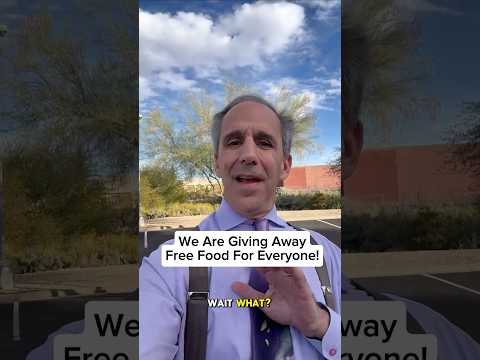 Giving Away Free Food For Everyone!