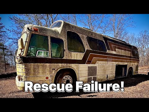 Bus Rescue Sitting 20 Yrs Will It Start & Drive Again? 