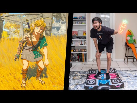 I Beat Tears of the Kingdom with a Dance Pad... It was PAIN