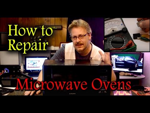 Microwave Oven Repair - How to Test Fuses and Switches