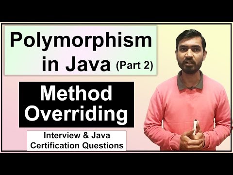 Polymorphism In Java (Part 2) ||  Method Overriding In Java