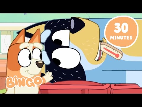 Bingo's Best Times with Dad ☺️ ✨ | 30 MINUTES | Bluey Cutest Moments | Bingo - Official Channel