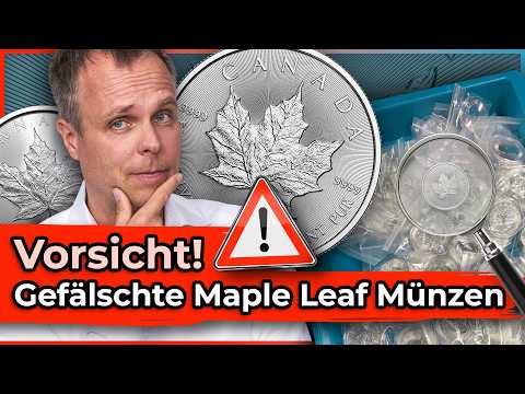 Attention: Counterfeit Maple Leaf coins in circulation!