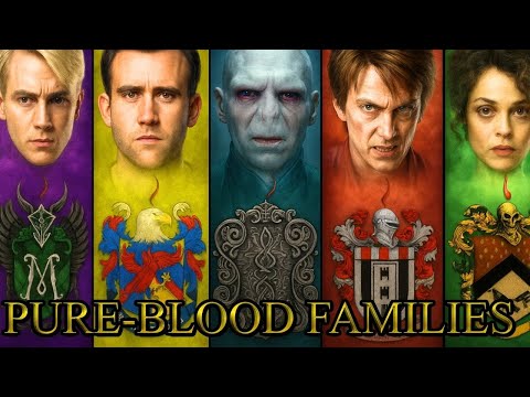 All 28 Sacred Pure Blood Families in Harry Potter Explained in DETAIL