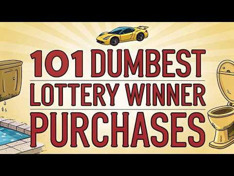 101 Dumbest Things Lottery Winners Spent Their Money On
