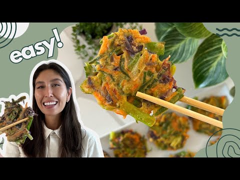 Easy Korean Vegetable Pancakes Recipe | Maxi's Kitchen