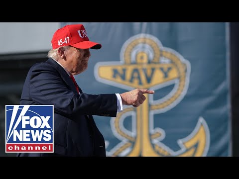Trump: There's 'nothing like' the United States Navy