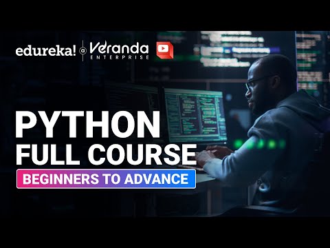 Python Full Course | Python for Beginners (Full Course) | Best Python Course with Examples | Edureka