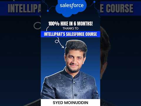 Got a Jr Consultant Job and Later 100% Salary Hike in 6 Months | Best Salesforce Course #Shorts