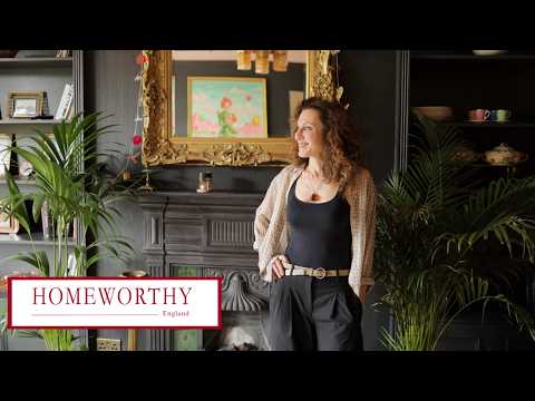 ENGLISH HOUSE TOUR | A Bold Art Deco-Inspired Home in London