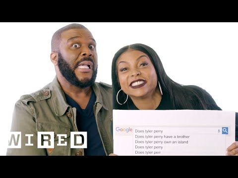 Taraji P. Henson & Tyler Perry Answer the Web's Most Searched Questions | WIRED