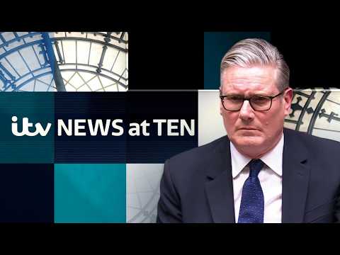 Watch ITV News at Ten as Starmer blames foreign office officials over Mandelson vetting scandal