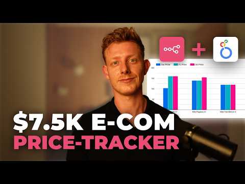 Watch Me Build a $7.5k AI Price Tracker in 40 min (N8N) (No-Code)