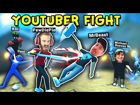 I Put the Biggest Youtubers in a Fight Arena!