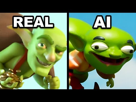 Can AI Make Clash of Clans?