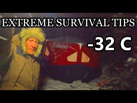 My FAVOURITE (SECRET) TIPS I use to survive FREEZING WINTER TENTING (❄️extreme cold overnighter❄️)