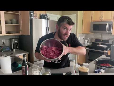 CROCKTOBER Stew! How to Make Bison or Beef Stew in the Crock Pot!
