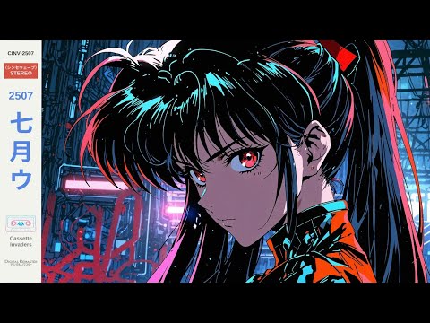 Cyberpunk Synthwave Mix | Dystopian & Nostalgic for Coding, Focus | Replicants (2507 七月- ウ)