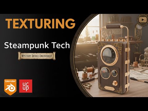 How I Textured This "Mystery Device" in Blender (Ucupaint)